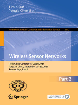 cover image of Wireless Sensor Networks